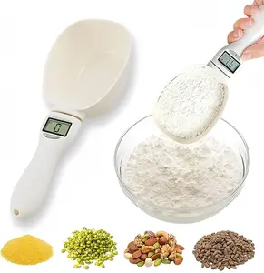 Mini Digital Spoon Scale with LCD Display – 800g/0.1g High Precision Food Measuring Scoop for Cooking, Baking & Meal Prep | Electronic Kitchen Weighing Spoon Gadget