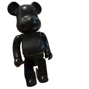 Black/White Bear Figurine