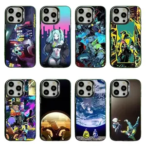Game C-CyberpunkS Phone Case for iPhone 17, 16, 15, 14, 13, 12, 11 Pro Air Plus ProMax and Samsung S26-S22 Plus shock-absorbing phone cases, fashionable gift. soft back