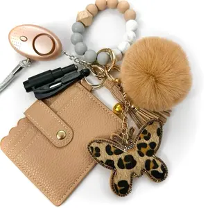 Wallet Keychain Bundle, Safety Set, Various Colors