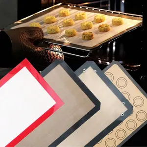 Modern Silicone Baking Mat, 1 Count Non-stick Heat Resistant Household Dough Mat, Kitchen Baking Supplies for Home Use, Baking Utensils Supplies