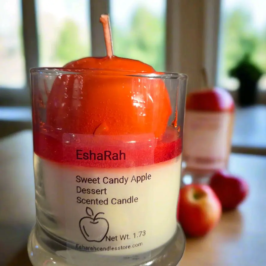 Sweet Candy Apple Dessert Scented Candle