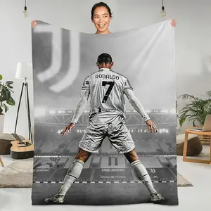 CR7 Cristiano Ronaldo Bohemian Blanket Blankets and Bedspreads Plaid on The Sofa Luxury Cover Cobija Bed Bedspread Throw Nap Thanksgiving holiday gifts for family, friends and children