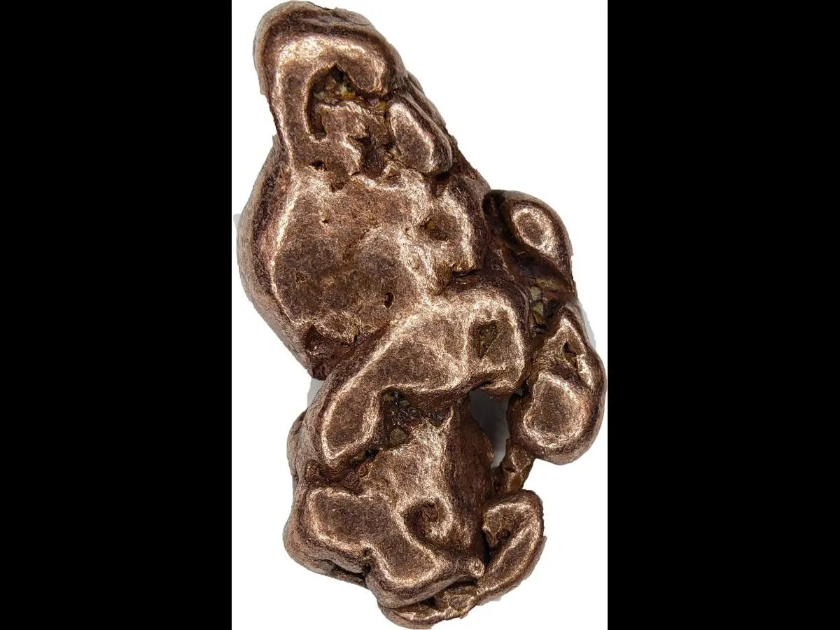 Natural Native Copper Tumbled Nugget; 1.5 inches