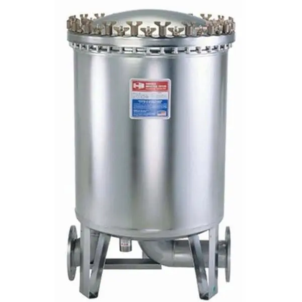 Harmsco (HIF-14) Stainless Steel Cartridge Cluster Filter Housing 14 Filter;60GPM; 1.5"