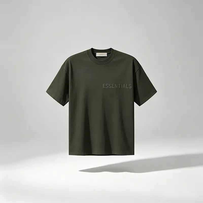 Fear of God Essentials Short-Sleeve Tee 'Off Black'