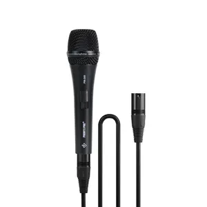 Phenyx Pro PM-26/26S Vocal Microphone Supercardioid Dynamic Mic with 16.4 ft XLR Cable Mic Clip Storage Bag Wired Handheld for Singing Stage Studio Karaoke