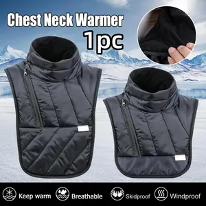 1PC Keeping Warm Neck Scarf Motorcyclist Rider Chest Neck Windproof Warmer Scarf Bibs Motorcylce Winter Thermal Collar Breathable Material