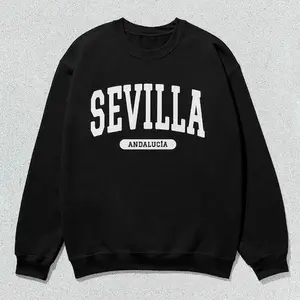 Sevilla Sweatshirt Andalucía Collegiate Crewneck Sweater Unisex