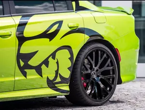 11-24 Hellcat SRT Demon Rear Fender Decal Sticker Tribal Dodge Challenger Durango Charger Car Decal