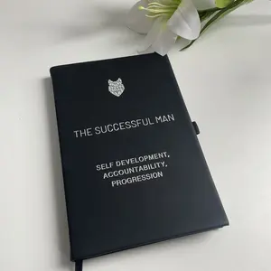 2026 The Successful Man A5 Journal - Daily Goal Setting Planner, Accountability Notebook for Self Mastery & Discipline, Personal Growth & Bible Study Office Stationery, Electric Eraser Included