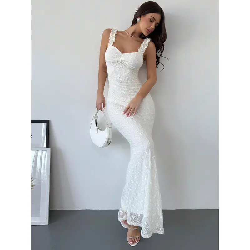 sachin and babi light blue dress White Dresses Women's Dresses & Occasionwear – Club L London main image 0