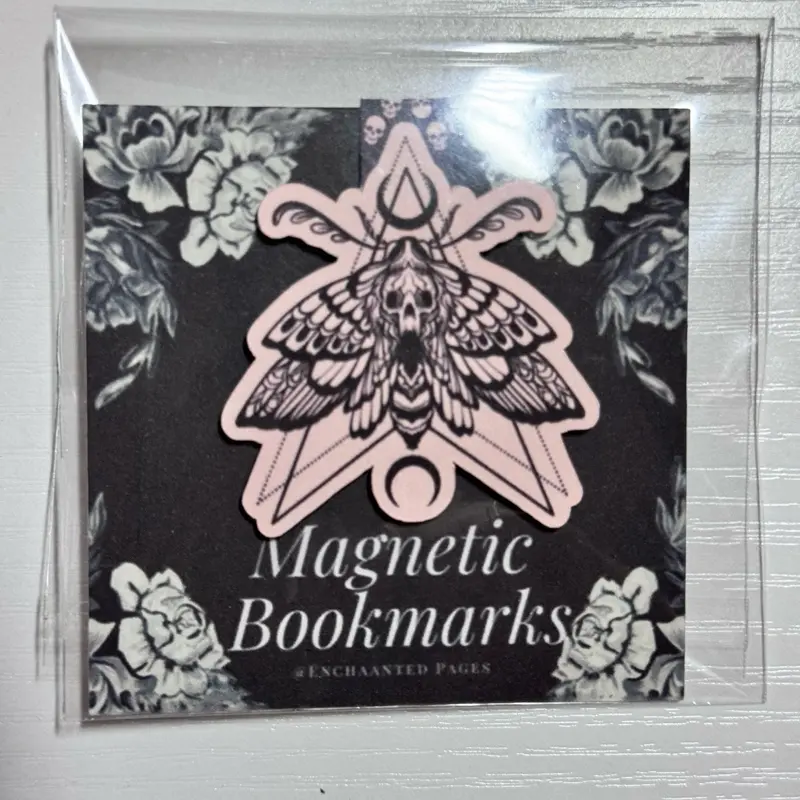 Magnetic Bookmarks - Handcrafted Magnetic Design with Unique Eye-Catching Artwork, Perfect for Personal Use or Gifting Scrapbook Materials