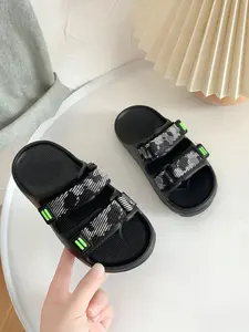 Block Kids' Outdoor Sport Sandals, Adjustable Velcro Strap, Anti-Slip Eva Sole, Comfortable Fit, Ideal for Boys' Daily Wear