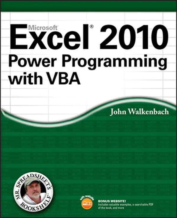 USED Book - Excel 2010 Power Programming with VBA by Walkenbach, John (Paperback) - english