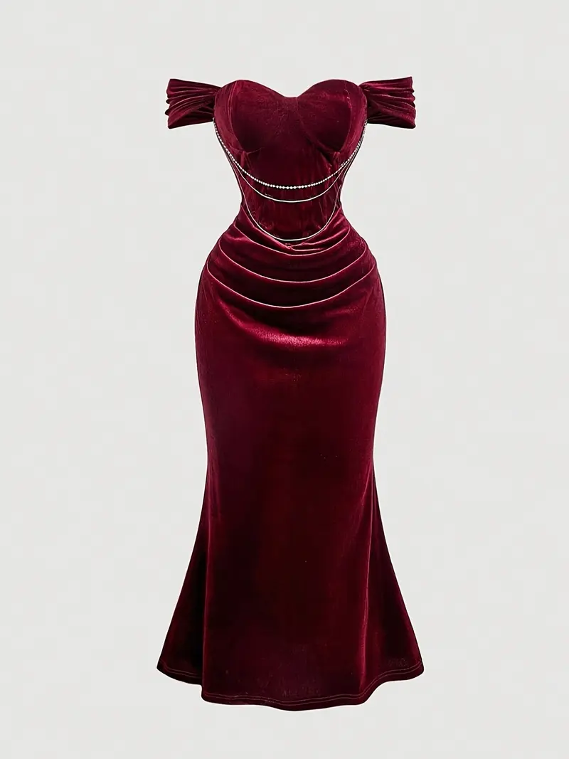 empire waist cocktail dress Ever-Pretty Plus Size Empire Waist A-Line V-Neck Holiday Dress with Long Lantern Sleeves