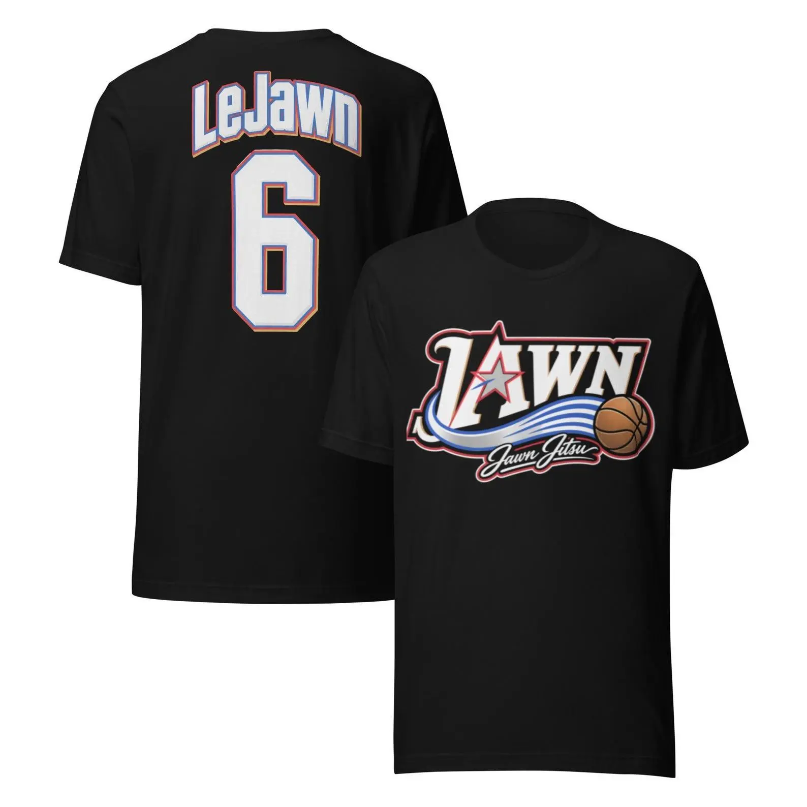2-sided Comfort Colors LeBron Sixers T-Shirt