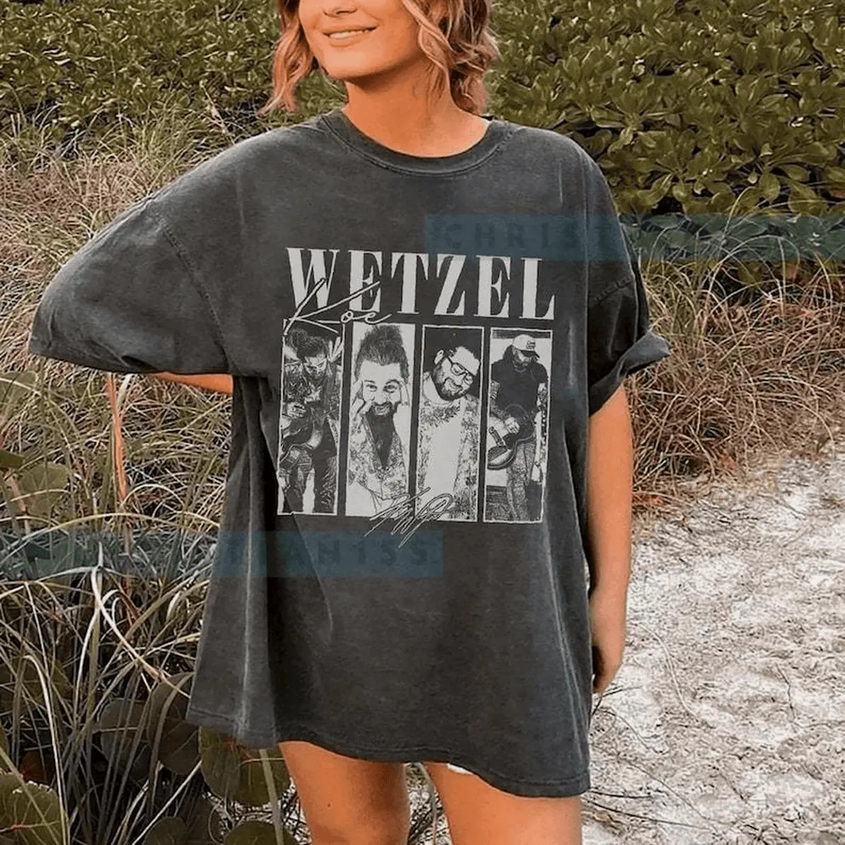 Women's Graphic T-shirt, Comfortable Short Sleeve 90s Style Oversize Fit, Baggy Fashion Concert Print Tee in Soft Cotton, Fabric, Loose, Top, Tshirt, Athletic, Lightweight, O-Neck, Short Sleeves, Graphic Print, Casual, All Seasons, Crew Neck, Loose-Fittin