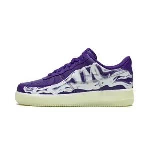 Air Force 1 Low '07 QS "Purple Skeleton Halloween" CU8067 500