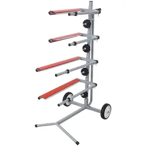 Hardware Tools Global Mobile Tree Style Masking Paper Machine Station, Stand Holds Multiple Rolls
