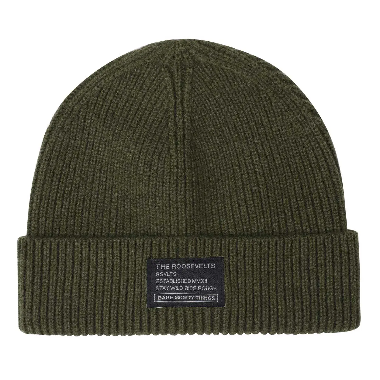 Merino Wool RSVLTS Olive Beanie