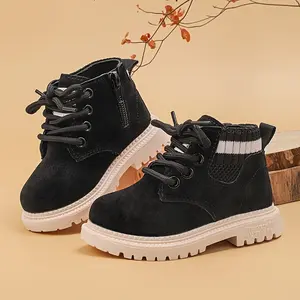 Autumn New Boys' Short Boots Academic Casual Shoes