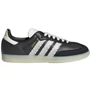 adidas Samba Ruffle Stripes Pack Black Off White JR8831 Women's Fashion Shoes New