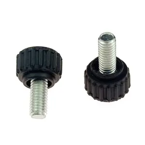 20-Piece M6 Thumbscrews Threaded Knurled Thumbscrew Grip Knobs Thumb Screw for Machinery Latche with Storage Case (M6 x10)¡