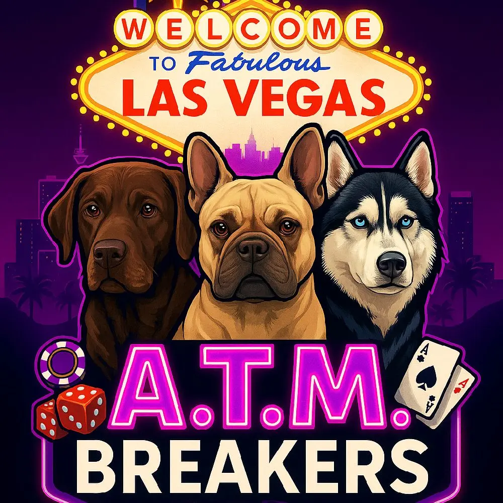 ATM Breakers - Break # 428 - 3 x Off the leash repack ( Floor $ 200.00, Ceiling $1200.00), 15 x 2025 Topps Chrome Hanger Boxes.