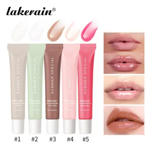 5 PCS Summer Special Lip Butter Balm Lip Moisturizer Gloss - Hydrating Lip Treatment, Ultra-Hydrating, Nourishing Lip Care with Natural Ingredients, Shea Butter & Olive Oil, Soothes & Softens Dry Lips