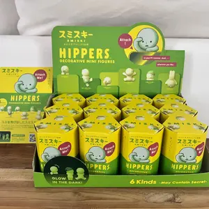 Limited Sonny Angel Hipper, Smiski Series – Cute Yoga, Sunday, Bed & Living, Hipper Blind Box Figure Glow in the Dark Ornament Collection Decoration Gift