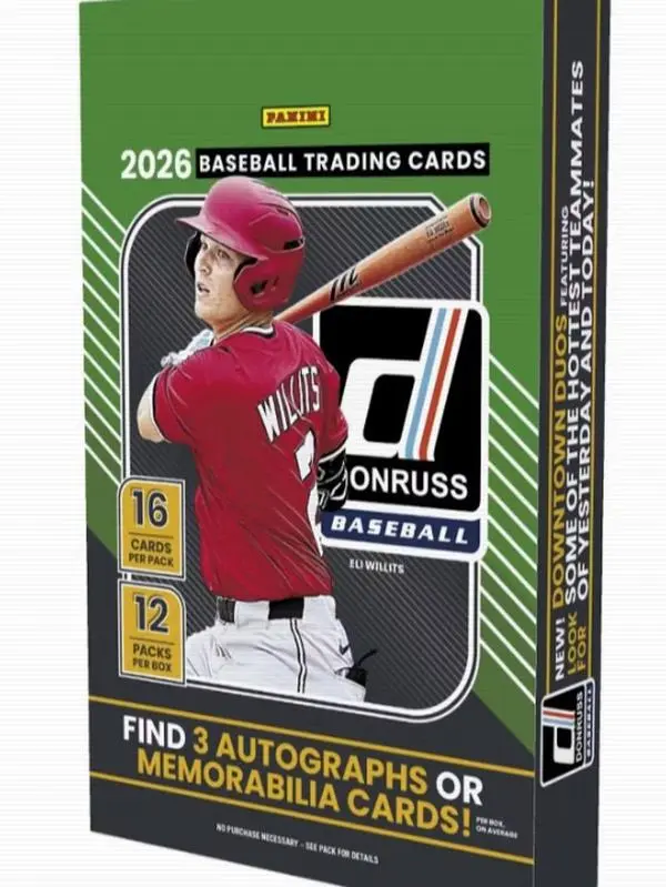 2026 Panini Donruss Baseball Hobby Box