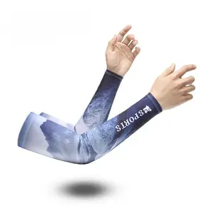 Climb 5Pairs of Ice Silk Arm Sleeves UV-Blocking for Summer Heat Stay Cool and Protected Unisex Essential Gear for Outdoor Activities