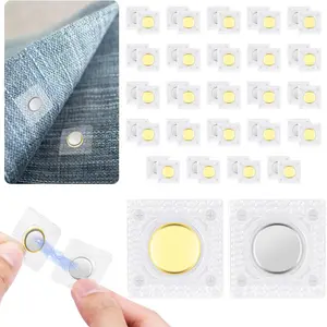 Pcs Hidden Magnetic Snaps Closures for Sewing,.in Magnets Snap Buttons for Purses,  Pairs PVC Strong Magnetic Snaps for Clothing,Handbag and Others DIY Crafts