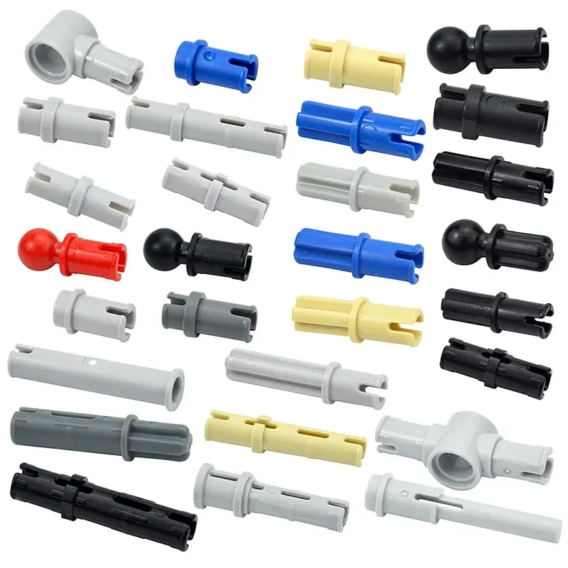 Technical Bulk DIY Part Connector Pin Peg Cross Axle Building Blocks Toy MOC Parts Compatible With 2780 3673 6558 6562 Bricks