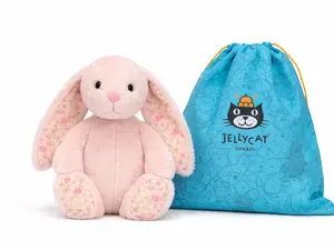 Jellycat Blossom Flower Bunny - Softest & Cutest Plush Toy - So Adorable Great Gift for Friends in Aniversary, Bitrhday