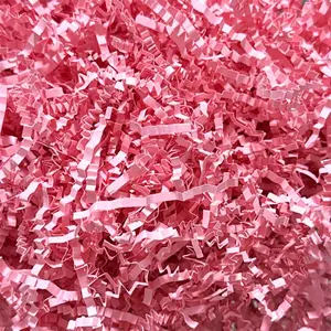 Crinkle Cut Paper Shred - 5.3 oz Fluffy  Box Filler, Basket Stuffing for Christmas, Wedding, Birthday | Decorative Packing Grass, Party Decorations ()