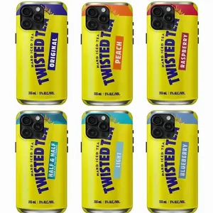 Hard iced tea Twisted Tea Phone Case, Original, Peach, Light, Half & Half, Raspberry Compatible with iPhone 11, 12, 13, 14, 15, 16, 17 & Samsung S22 S23 S24 S25 S26 – check our available sizes