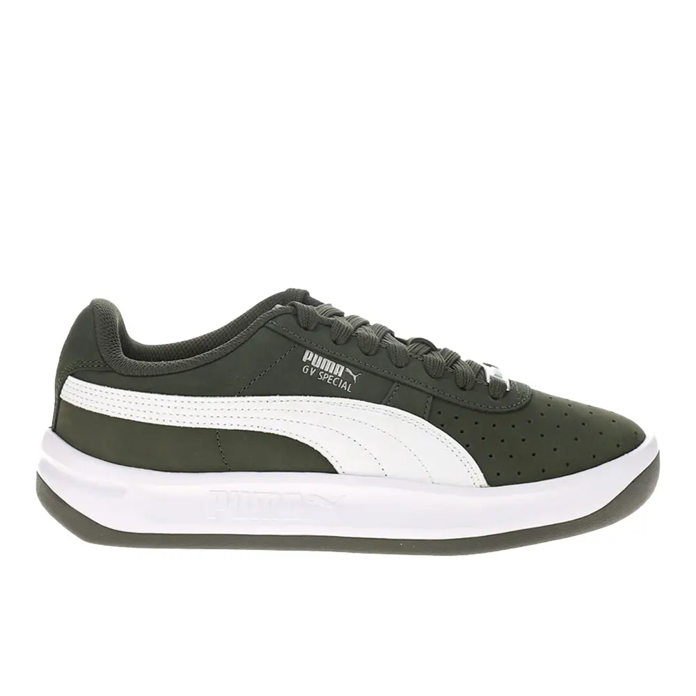 PUMA Mens Gv Special Olive Lace Up Sneakers Shoes Casual - Green