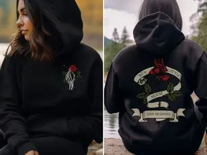 Zade Meadows Haunting Adeline Hoodie, Run Little Mouse Women's Hoodie, Zade meadows sweatshirt, Dark Romance merch, smut haunting Adeline hoodie
