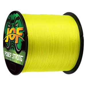 JOF NEW Fishing Line 4 Strands Braid Line 300M Saltwater Super Powerful Fly Cord Strong  Multifilament 100% PE Durable PE Braided Fishing Line