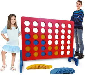 Bolaball Ultimate Outdoor Game Bundle - 4 in a Row Large Game & Ring Toss Games Bundle for Lawn Yard Backyard Carnivals Parties Picnics Perfect for Adults Kids Ages 13+