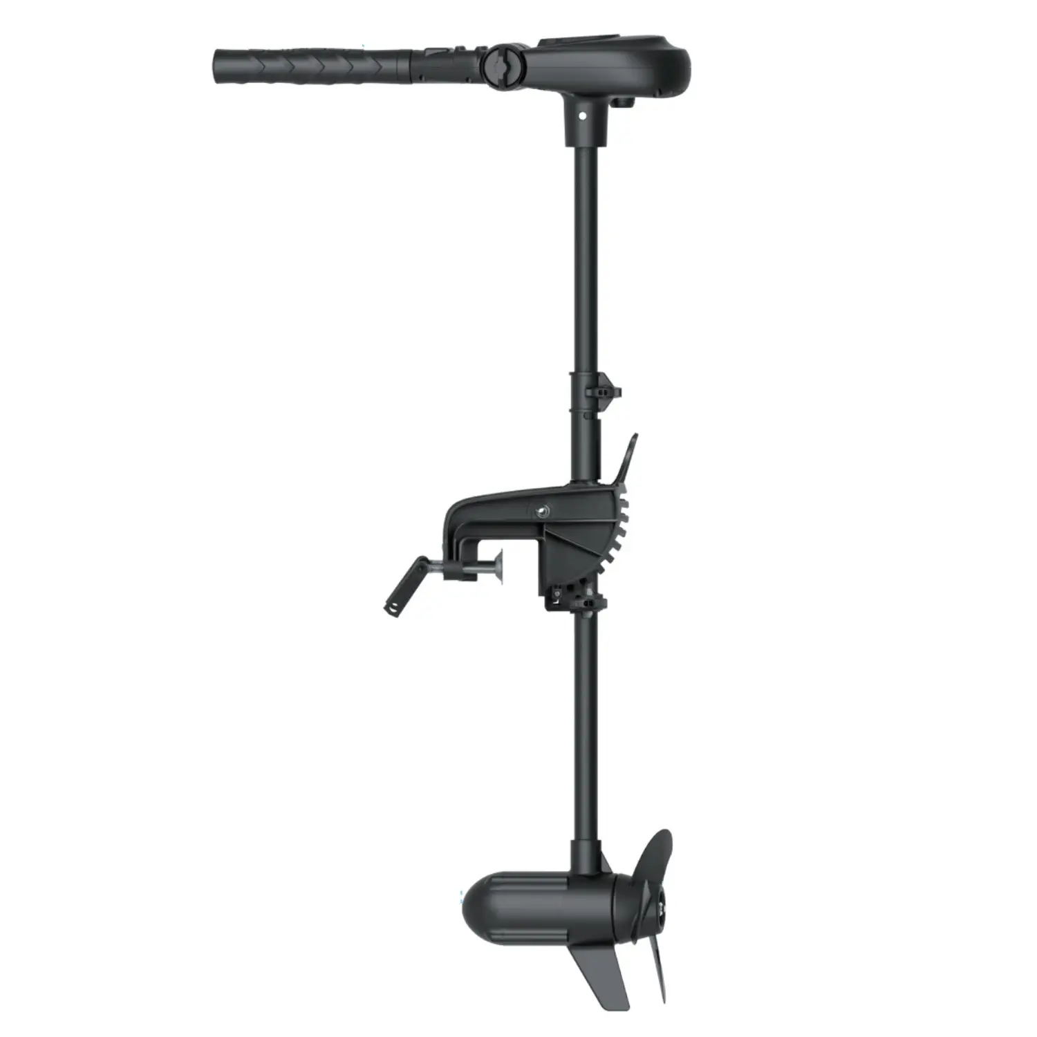 HASWING Protruar Electric Trolling Motor – 12V 1 HP Power 35.4 Inches Shaft Brushless Transom Mount Boat Fishing for Saltwater & Freshwater