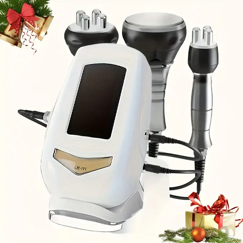 4-in-1 Massage Therapy System – Heat, Scraping, Vacuum Cupping & Non-Contact Body Sculpting, Multi-Use Relaxation Tool for Home