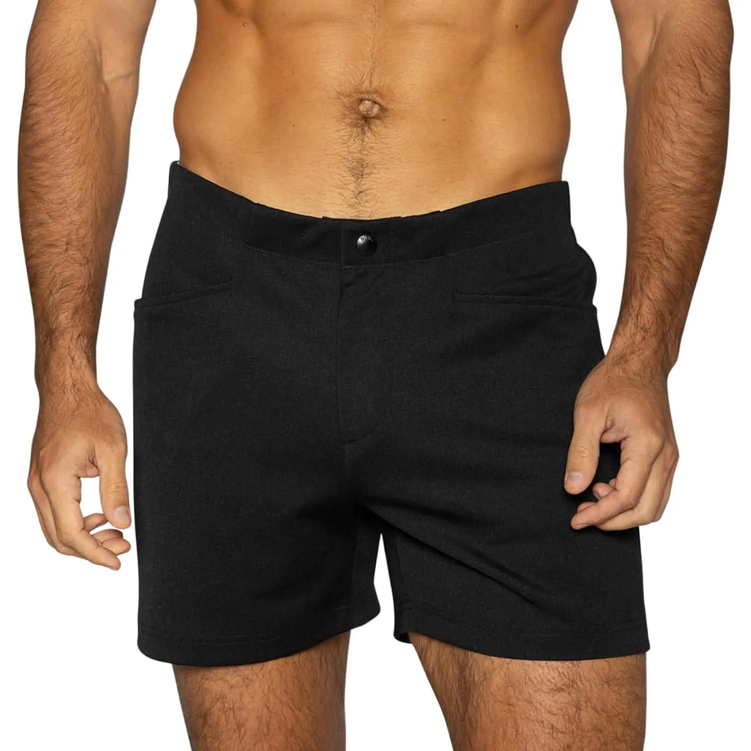 Bike Athletic Men's Classic Coaches Shorts, 5" Inseam Retro Snap-Button Gym Shorts, Structured Fit Football Style