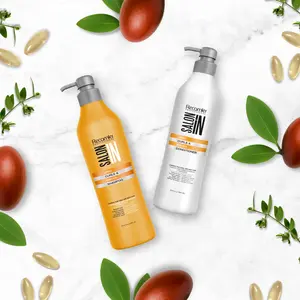 Curls & Waves 2-Piece Set – Shampoo + Conditioner 33.8 fl oz each – Definition, Hydration & Frizz Control with Jojoba Oil, Keratin & Biotin – Salt-Free, Cruelty-Free – Salon Results at Home