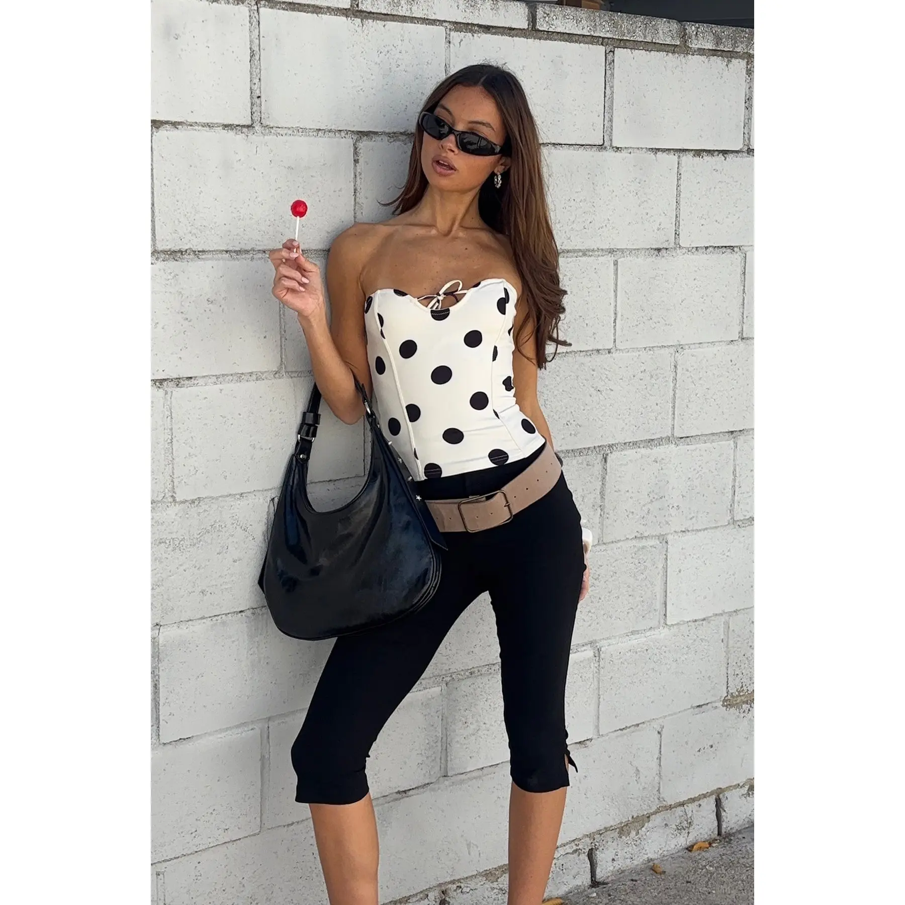 Antonelle Polka Dot Corset