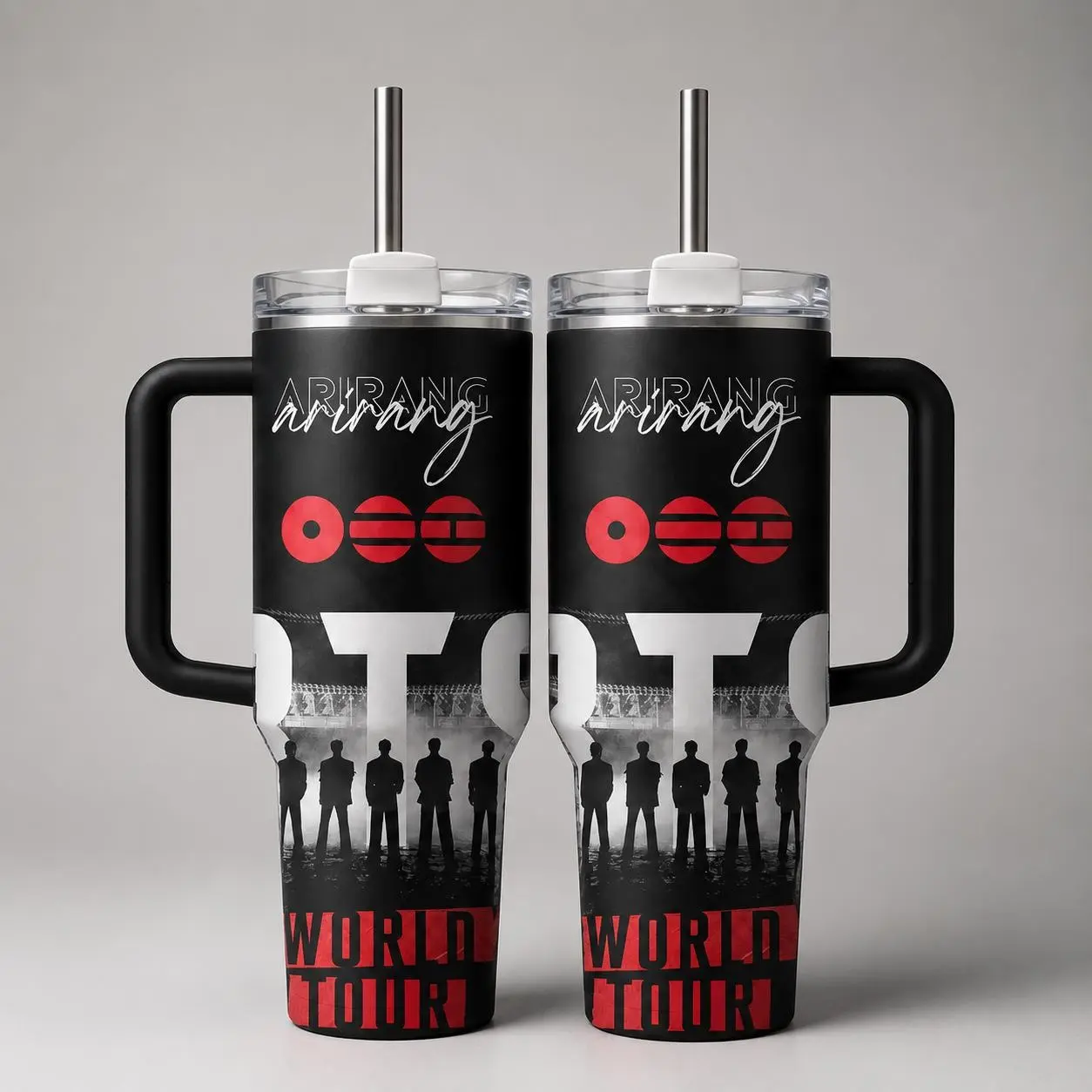ARIRANG Tour 2026 Tumbler Cup, 40oz/20oz Insulated Cup, Gift for Fans