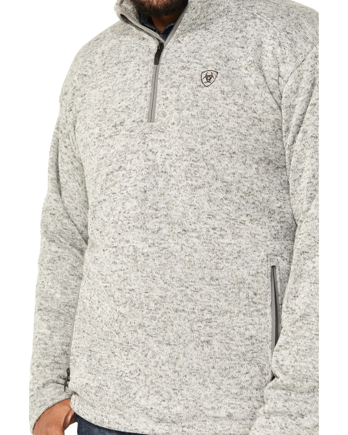 Ariat Men's Men'S Caldwell Logo 1/4 Zip Pullover - 10046490