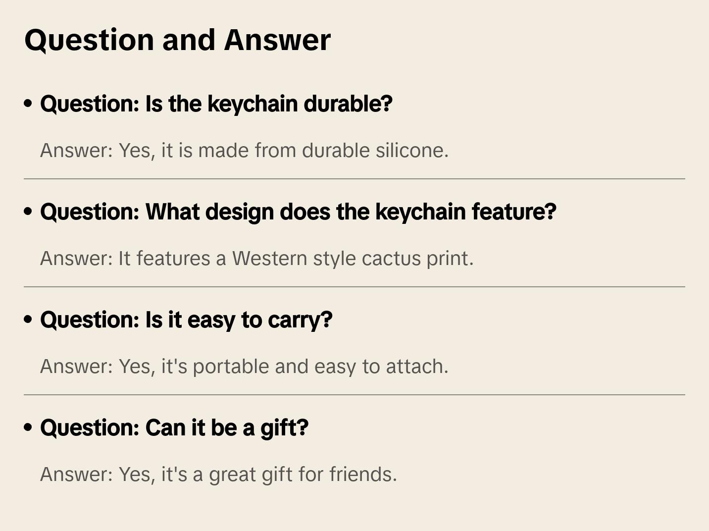 Western Style Cactus Silicone Beaded Keychain - Perfect for Car and Home Decor woman teen portable keychain keychains keychain  bundle  set